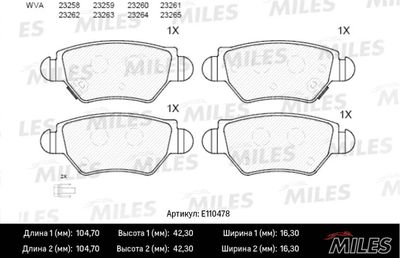 MILES E110478