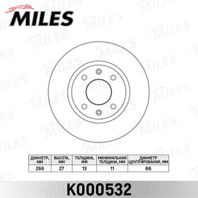 MILES K000532