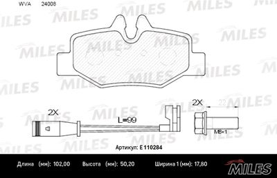 MILES E110284