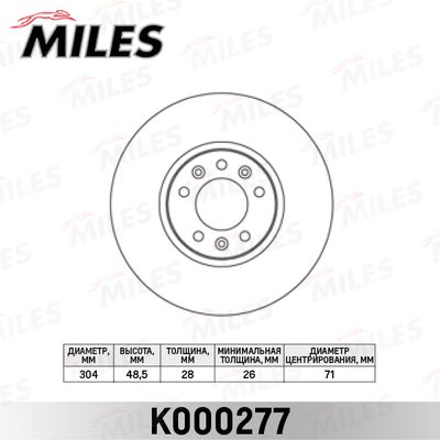 MILES K000277