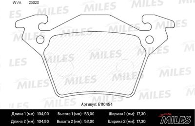 MILES E110454