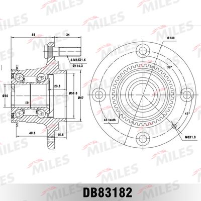 MILES DB83182