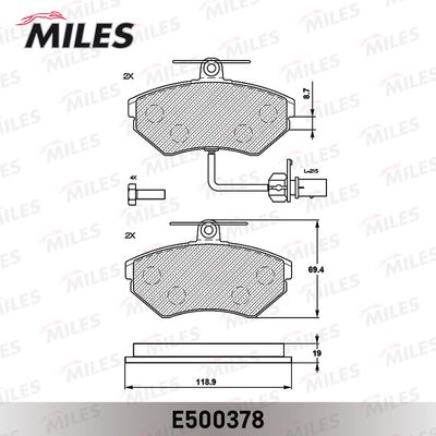MILES E500378