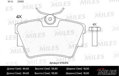 MILES E110474