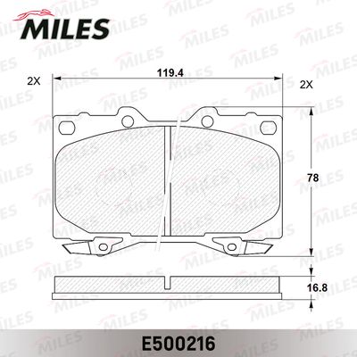 MILES E500216