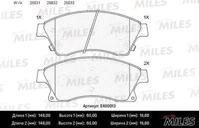 MILES E400013