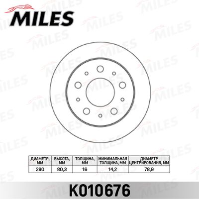 MILES K010676