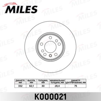 MILES K000021