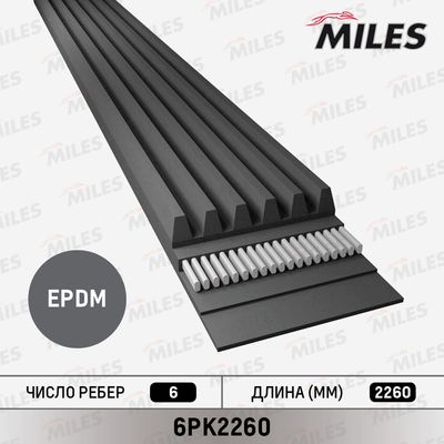 MILES 6PK2260