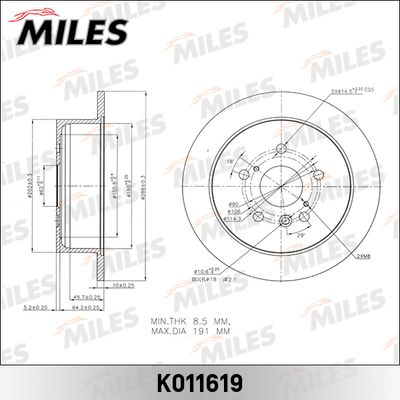 MILES K011619