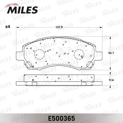 MILES E500365