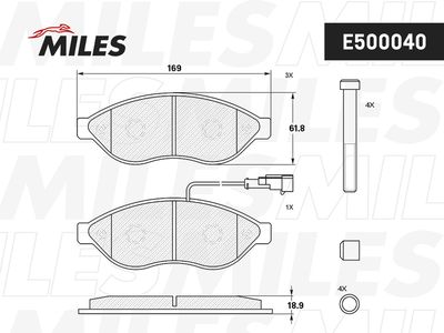 MILES E500040