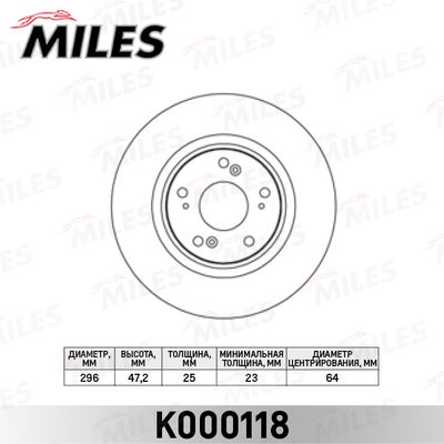 MILES K000118