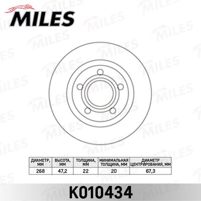 MILES K010434