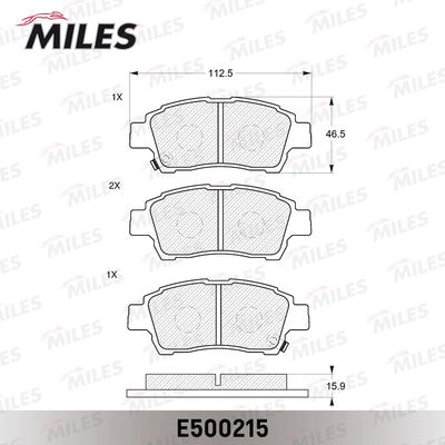 MILES E500215