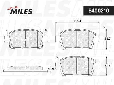 MILES E400210