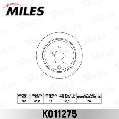 MILES K011275