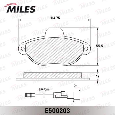 MILES E500203