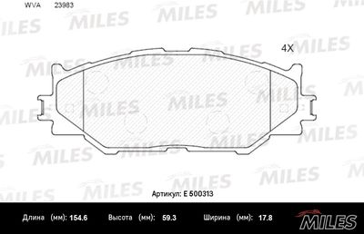 MILES E500313