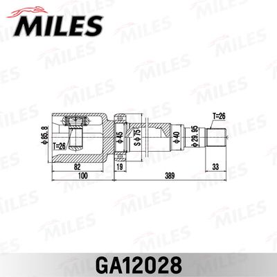 MILES GA12028