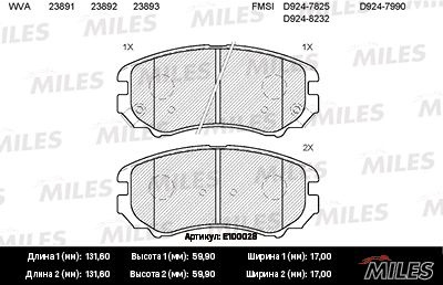 MILES E100028