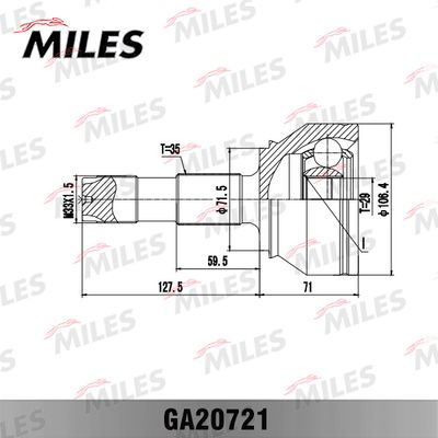 MILES GA20721