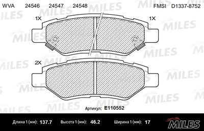 MILES E110552