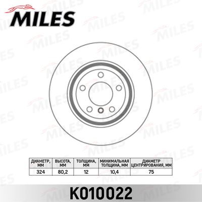 MILES K010022