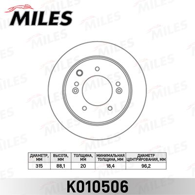 MILES K010506
