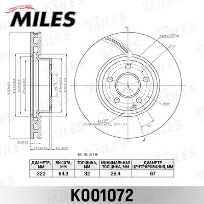 MILES K001072