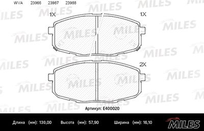 MILES E400020