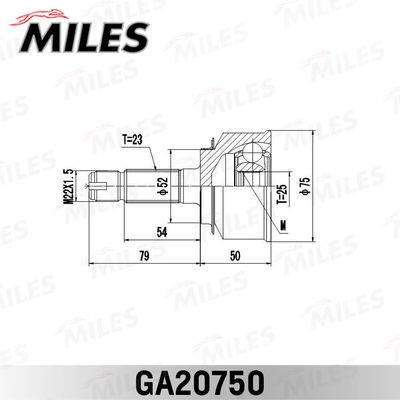 MILES GA20750