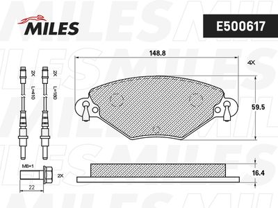 MILES E500617