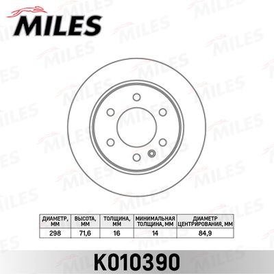 MILES K010390