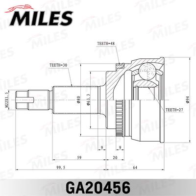 MILES GA20456