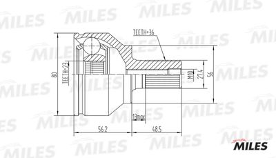 MILES GA20604