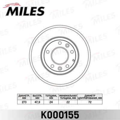 MILES K000155