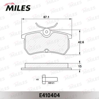 MILES E410404