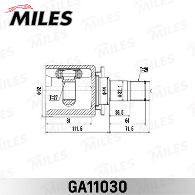 MILES GA11030
