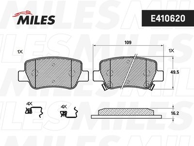 MILES E410620