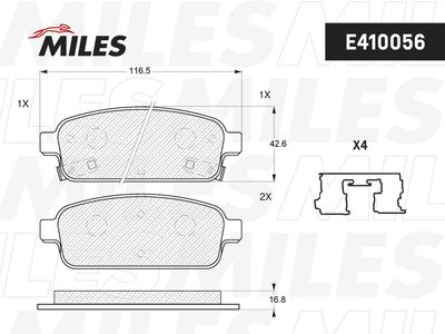 MILES E410056