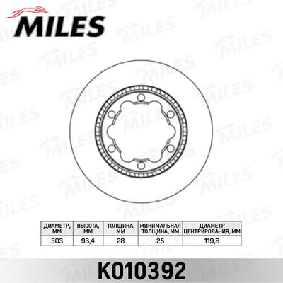 MILES K010392