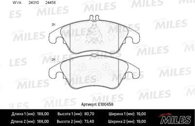 MILES E100458