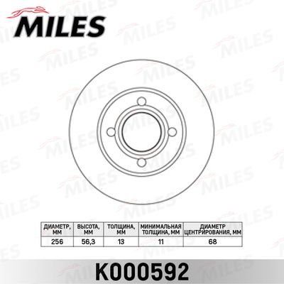 MILES K000592