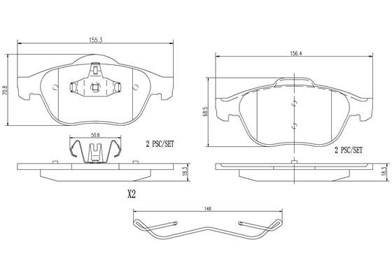 BREMBO P68040N