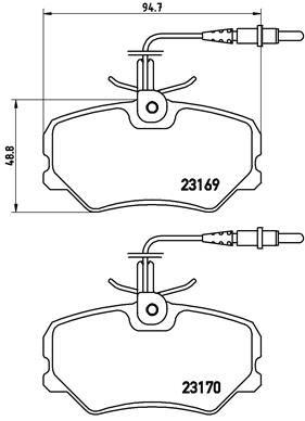 BREMBO P 61 050