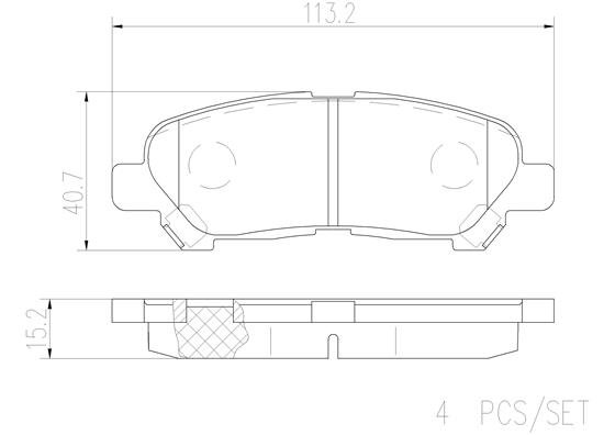 BREMBO P83138N