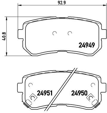 BREMBO P30046N