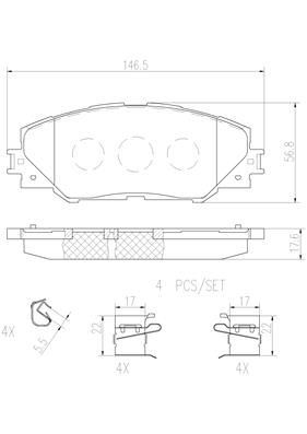 BREMBO P83071N