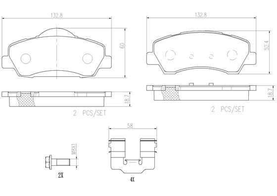 BREMBO P61113N